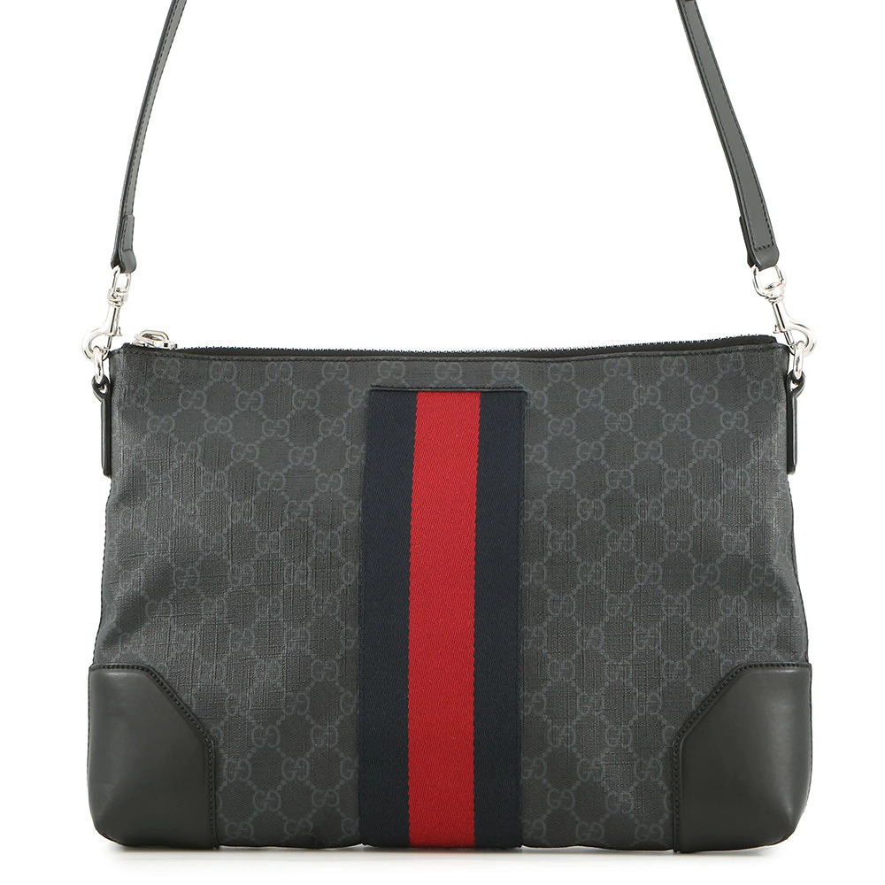 Gucci Messenger Bag GG Supreme Black